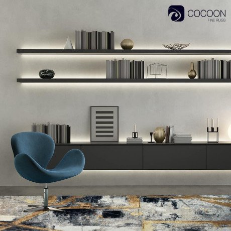 buy-golden-rods-modern-spatial-rugs-online-at-cocoon-fine-rugs-big-1