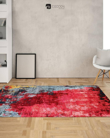 get-classy-crimsonred-agate-modern-rugs-at-cocoon-fine-rugs-big-1