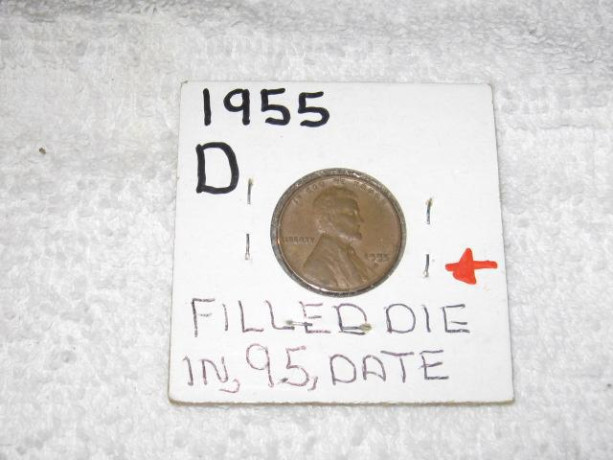 1955-d-lincoln-wheat-penny-filled-die-in-95-date-big-0