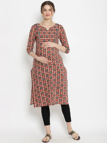 2pc-printed-maternity-nursing-kurta-with-leggings-big-2