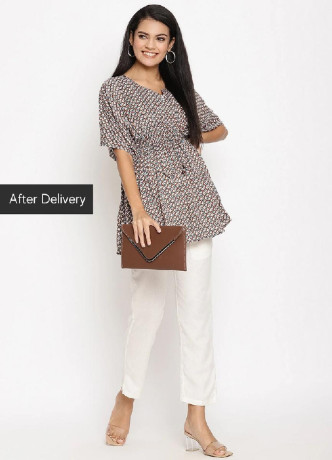 cotton-viscose-nursing-friendly-maternity-kaftan-top-geo-print-big-0