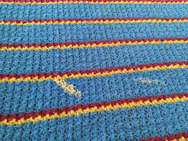 blanket-handmade-heavy-blue-burgundy-and-yellow-stripes-big-2