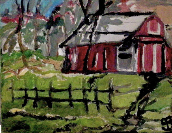 old-barn-scene-26-gg-5-x-7-canvas-painting-big-0
