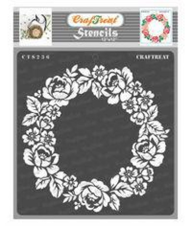 craftreat-rose-wreath-stencil-for-painting-rose-stencil-big-0