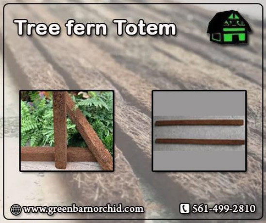 excellent-moisture-retention-tree-fern-totem-for-orchid-plant-green-barn-orchid-supplies-big-0