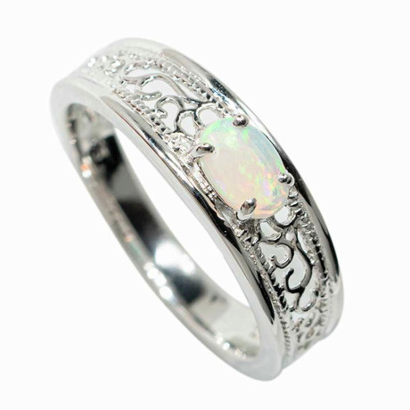 flash-salewinter-wonderland-sterling-silver-solid-australian-white-opal-ring-big-0