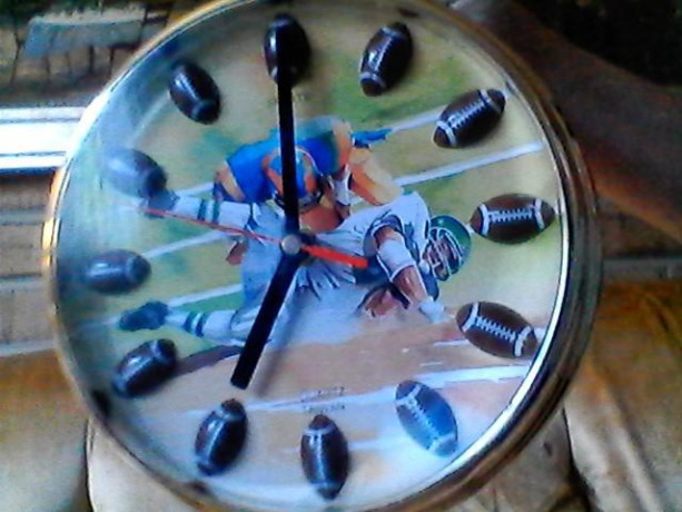 novelty-wall-clock-football-theme-big-0