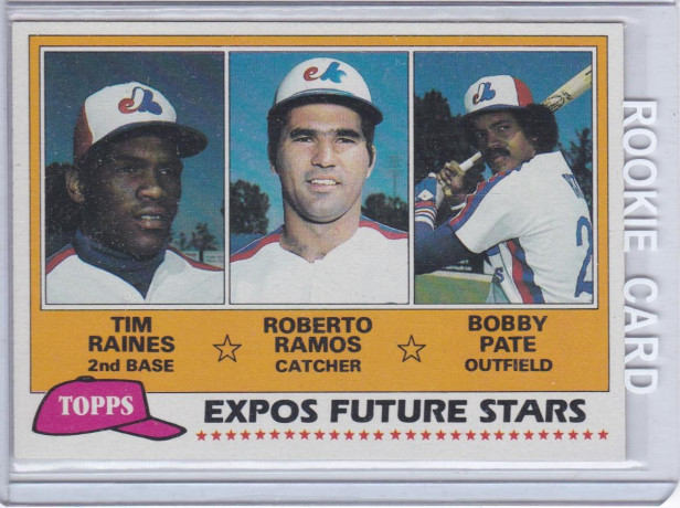 tim-rainesroberto-ramosbobby-pate-1981-topps-rc-mint-condition-479-big-0