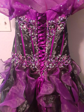 purple-black-ruffle-designer-dress-big-0
