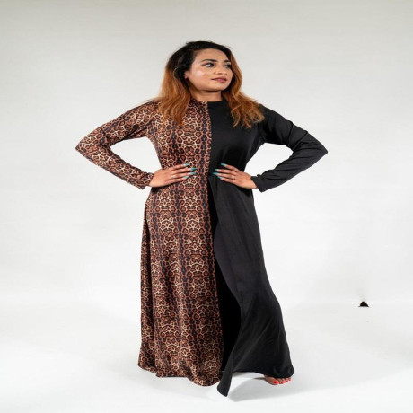 buy-this-brown-black-t-flared-printed-dress-right-now-big-0