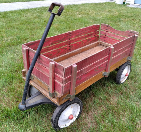 vintage-radio-flyer-wood-slat-wagon-big-4