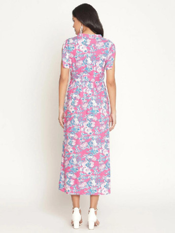 nursing-friendly-floral-cotton-maternity-dress-pink-big-3