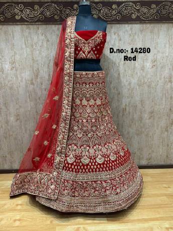 pretty-look-new-design-bridal-lehenga-now-in-chandni-chowk-big-0
