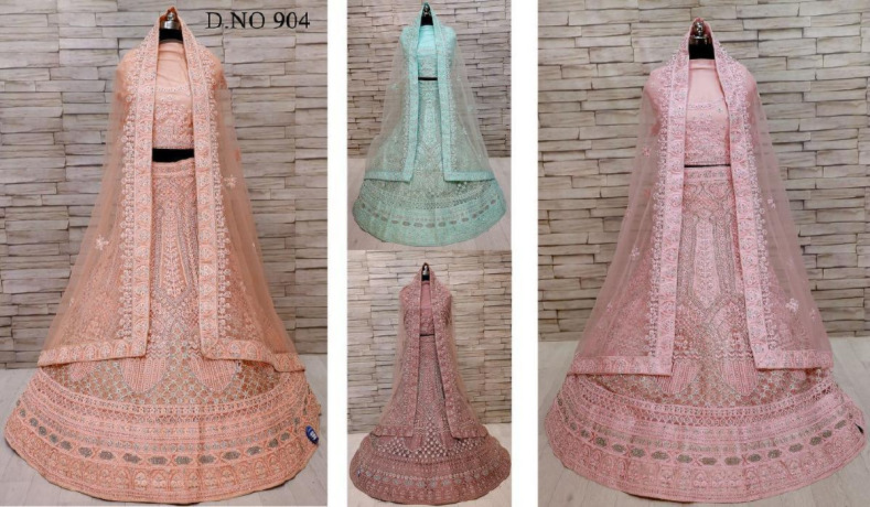 beautiful-lehenga-specially-designed-for-bridal-with-pocket-friendly-price-in-chandni-chowk-big-0