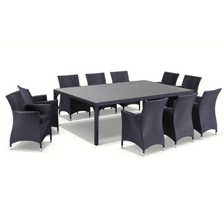 latest-roman-outdoor-dining-set-in-turkish-coffee-wicker-big-0