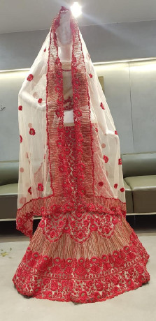 heavy-flared-bottom-traditional-lehengas-now-available-on-keshav-creation-chandni-chowk-big-0