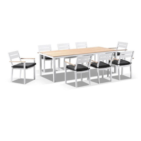 buy-outdoor-tuscany-8-with-capri-chairs-with-teak-arm-rests-in-white-big-0