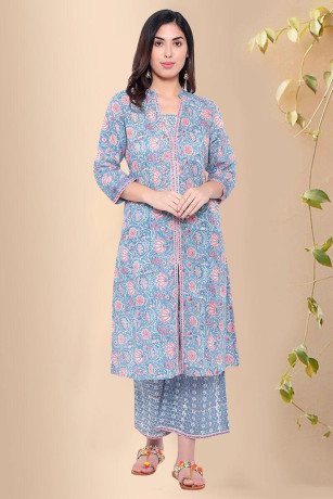 blue-blossom-cotton-block-print-long-kurti-rose-shree-big-0