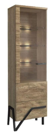 apika-solid-oak-wooden-assembled-display-cabinet-big-0