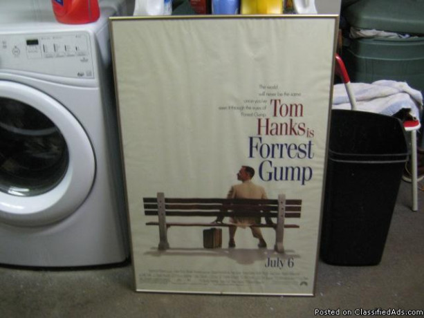 forrest-gump-matted-and-framed-movie-theater-poster-big-0