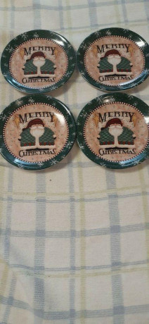 garden-ridge-dessert-plate-12-asst-santa-lot-of-4-big-0