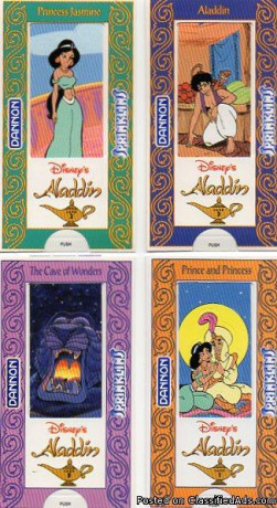 7-complete-sets-1958-dannon-disneys-aladdin-pop-up-cards-mint-big-3