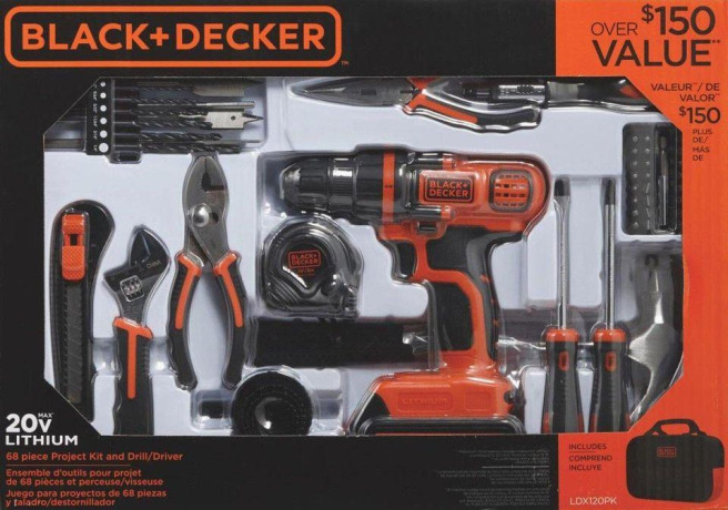 blackdecker-20v-max-drill-home-tool-kit-68-piece-ldx120pkblackorange-big-1