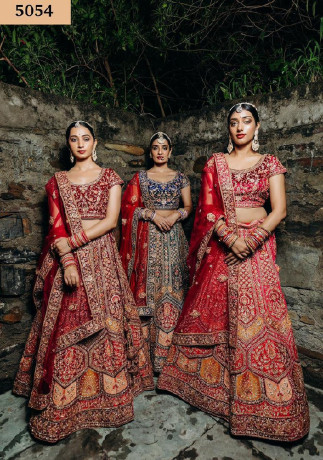 100-designer-bridal-lehenga-with-amazing-look-in-chandni-chowk-big-0